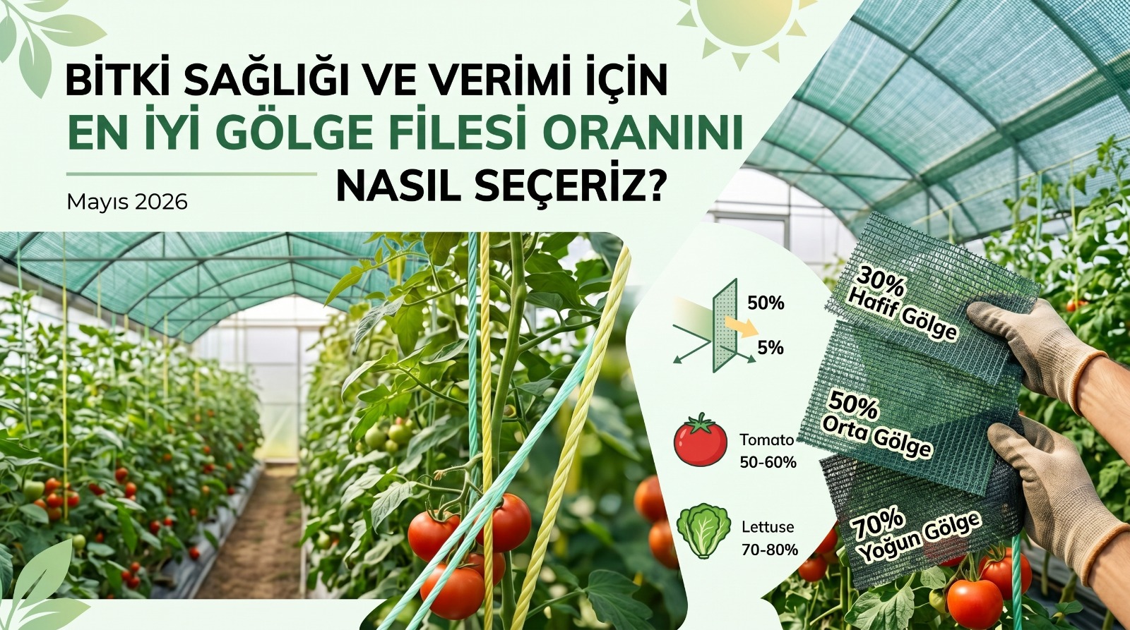 Gölgelik file oranları ve kullanım alanları karşılaştırması