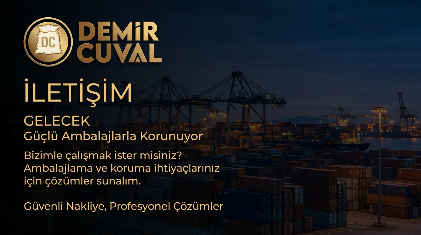 Demir Çuval küresel lojistik ve endüstriyel ambalaj sevkiyatı: büyük ölçekli üretim ve konteyner taşımacılığı
